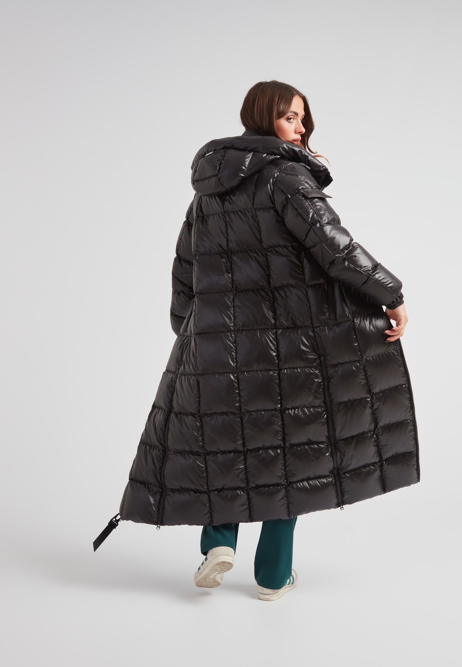 EZ Boxed Ultra Long Down Puffer Coat Lux Black - Winter Wear – JACK1T