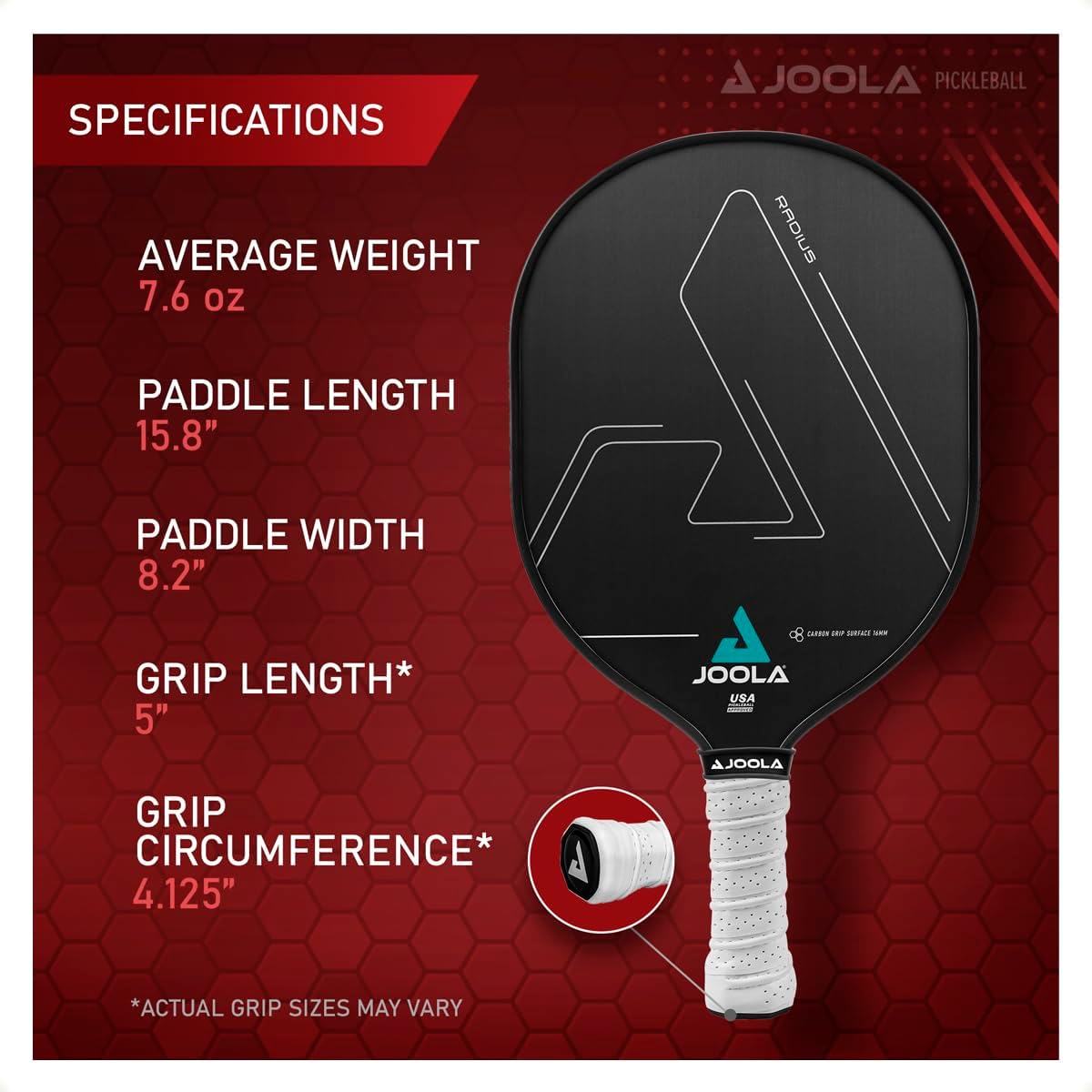 JOOLA Radius CGS 16 Pickleball Paddle - JOOLA USA