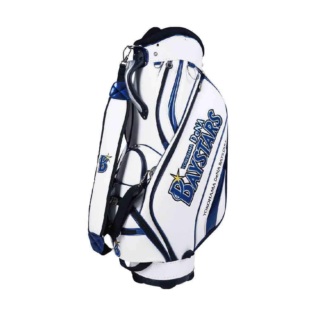 NEW 横浜DeNAベイスターズ キャディバッグ｜レザックス