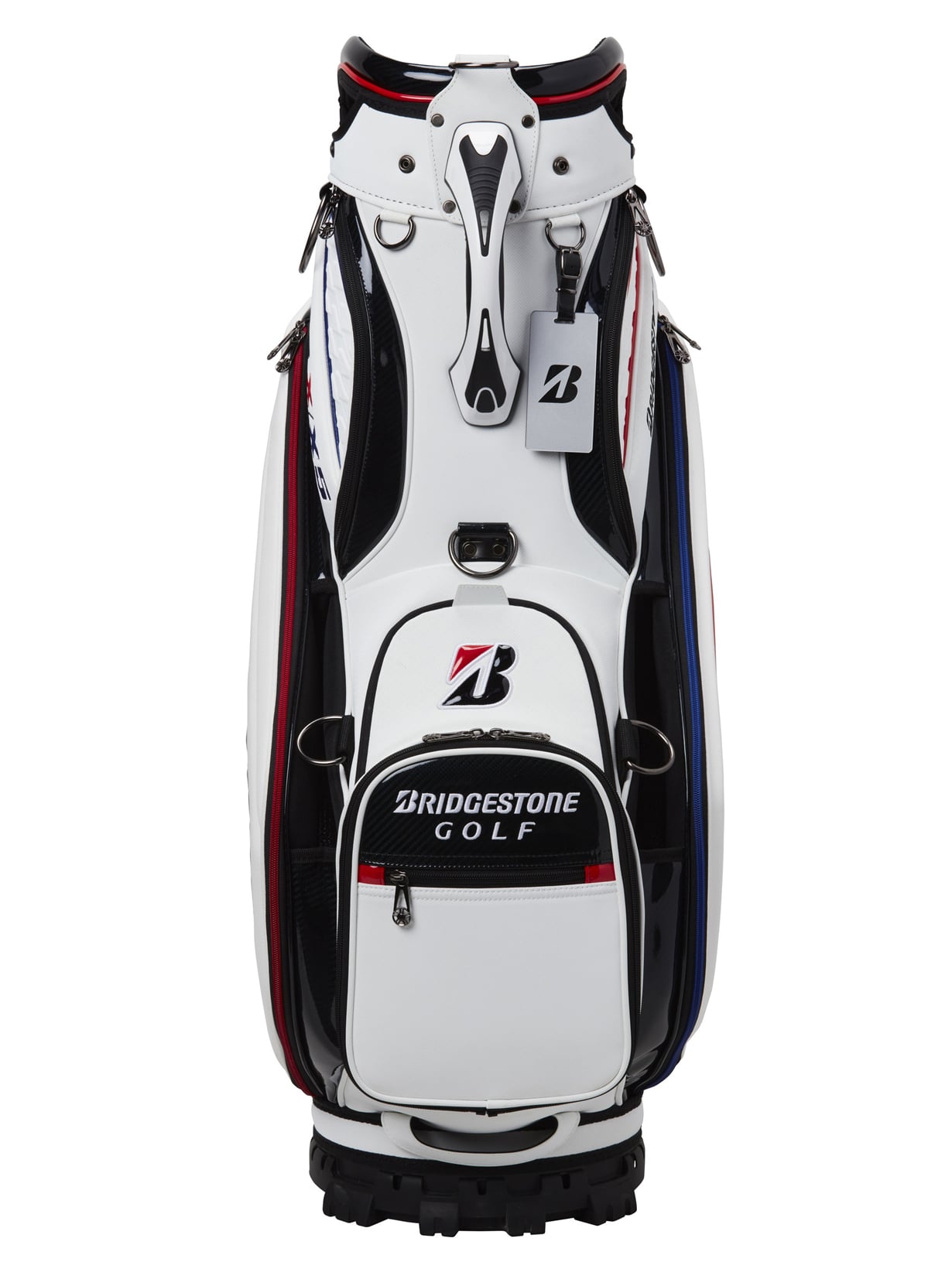 BRIDGESTONE GOLF キャディバッグ ホワイト ブリヂストン ゴルフバッグ