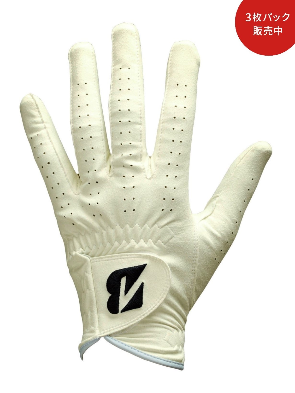 TOUR GLOVE 人工皮革 3枚パック(21(21cm) WH(白)): ギア|BRIDGESTONE