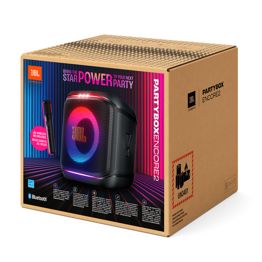 JBL PartyBox Encore 2 | ポータブルパーティースピーカー（マイク1本