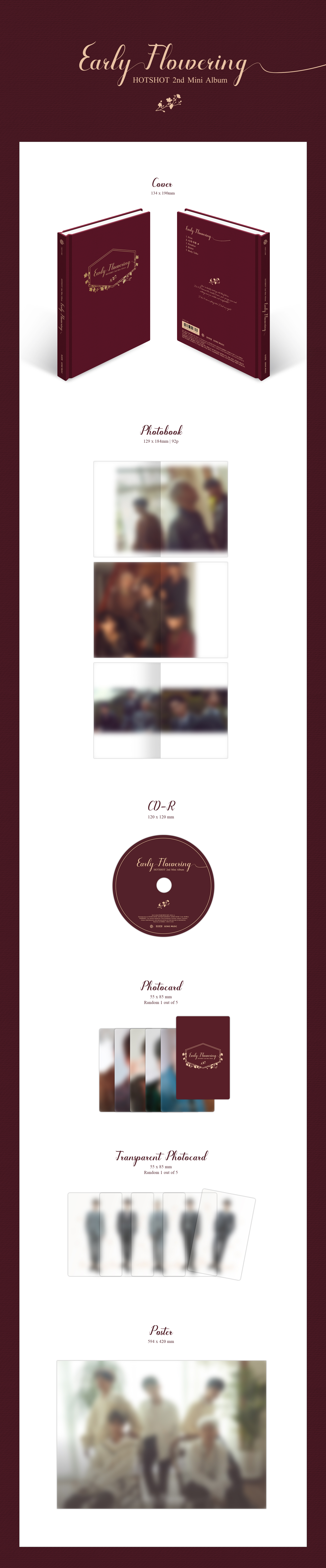 jp.ktown4u.com : HOTSHOT - Mini Album Vol.2 [Early Flowering]