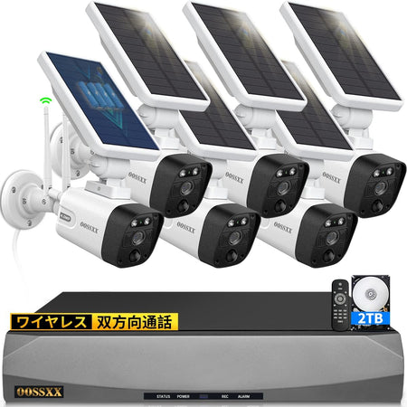 ソーラー給電防犯カメラセット – JP OOSSXX