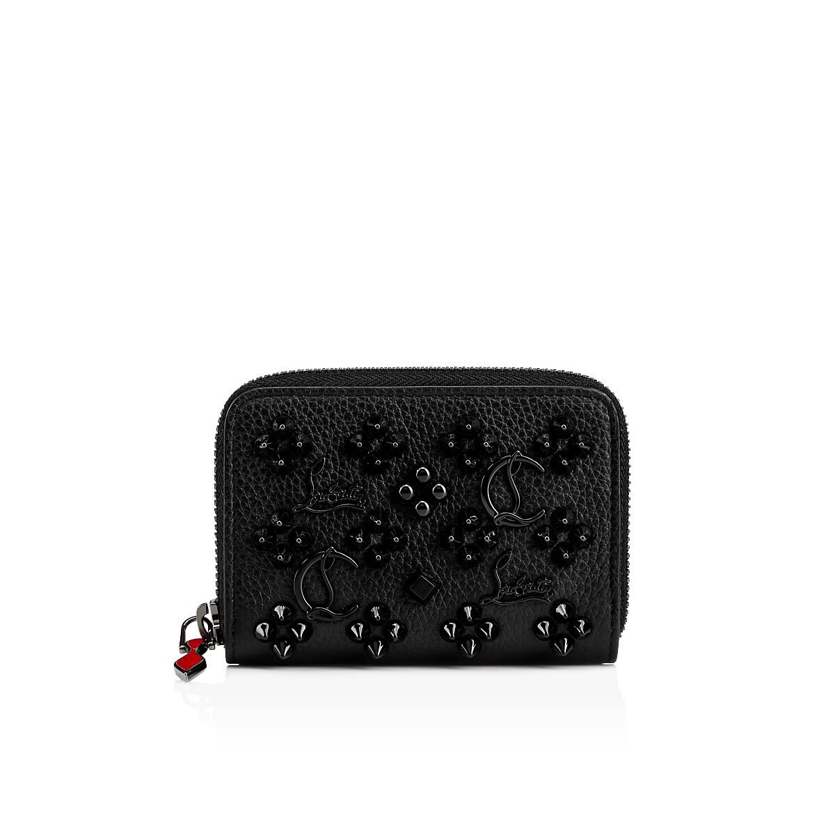 Panettone coin purse ブラック カーフレザー - Accessories - Women