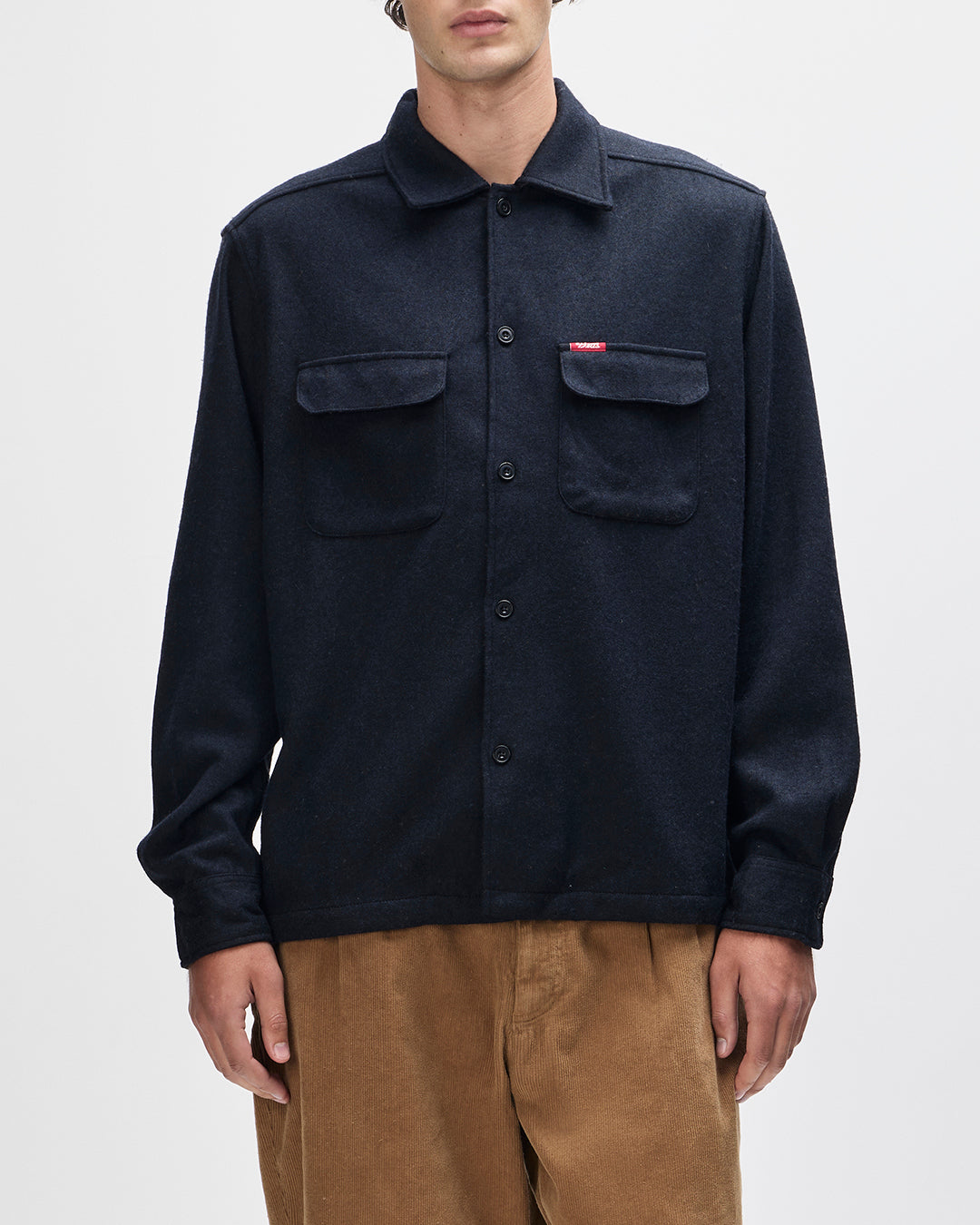 CLAYTON WOOL SHIRT – Deus Ex Machina/デウスエクスマキナOfficial