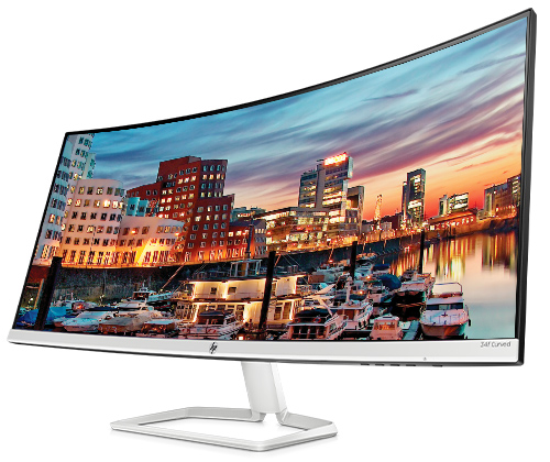 HP 34f カーブドディスプレイ 製品詳細 - モニター | 日本HP
