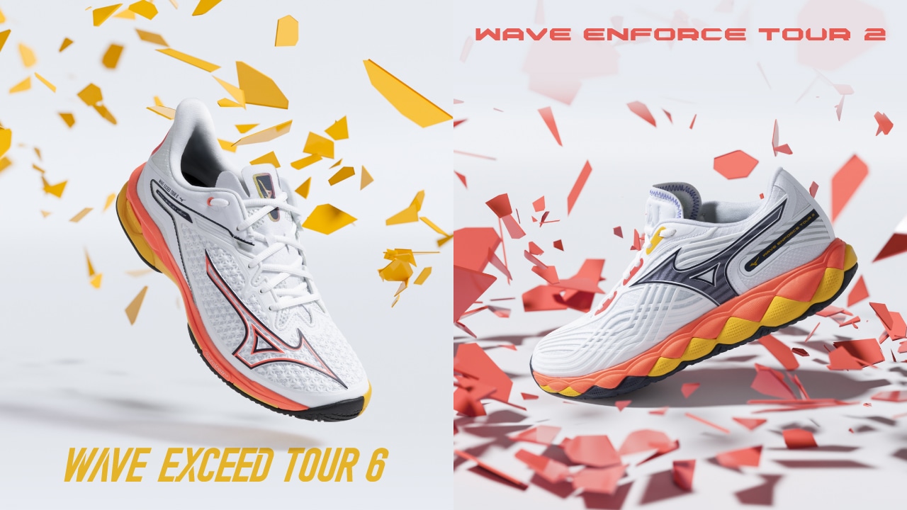 WAVE EXCEED TOUR 6」と「WAVE ENFORCE TOUR 2」の オールコート用