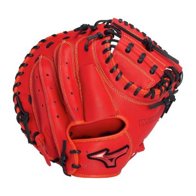 軟式用ウィルドライブ レッド【捕手用／B-D型】|1AJCR33600|グラブ