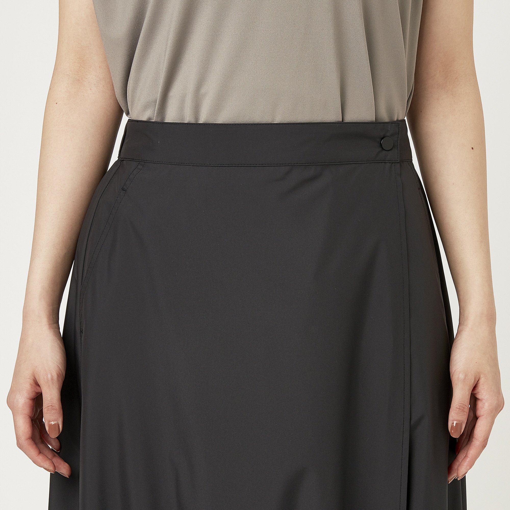 23区 lab. 撥水防風コンパクト ラップスカート|B2JF2S80|Go to by