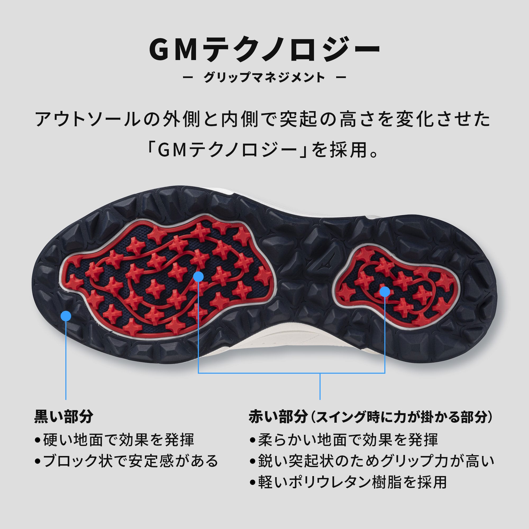 ハザードエナジー ボア(ゴルフ／防水)|51GQ2501|シューズ|ゴルフ