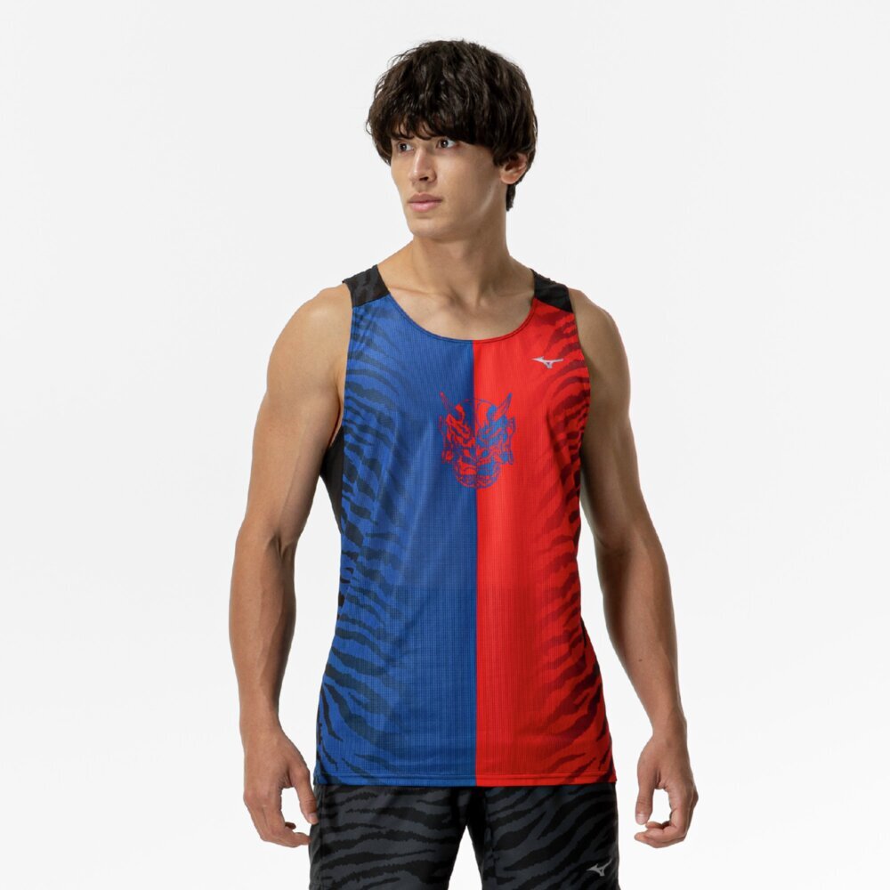 ONIHAYAI】クイックドライグラフィックタンク|J2MAC003|ウエア