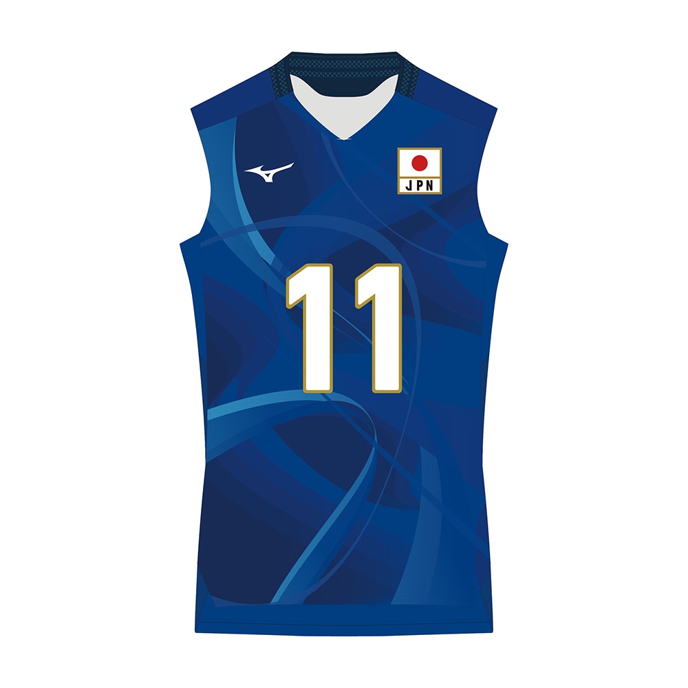 ミズノ バレーボール シャツ 日体大 Mizuno 日体大 バレーボール部