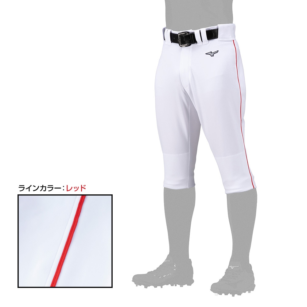ミズノ直営限定】GACHIユニフォームパンツ(ショートタイプ／4ミリ
