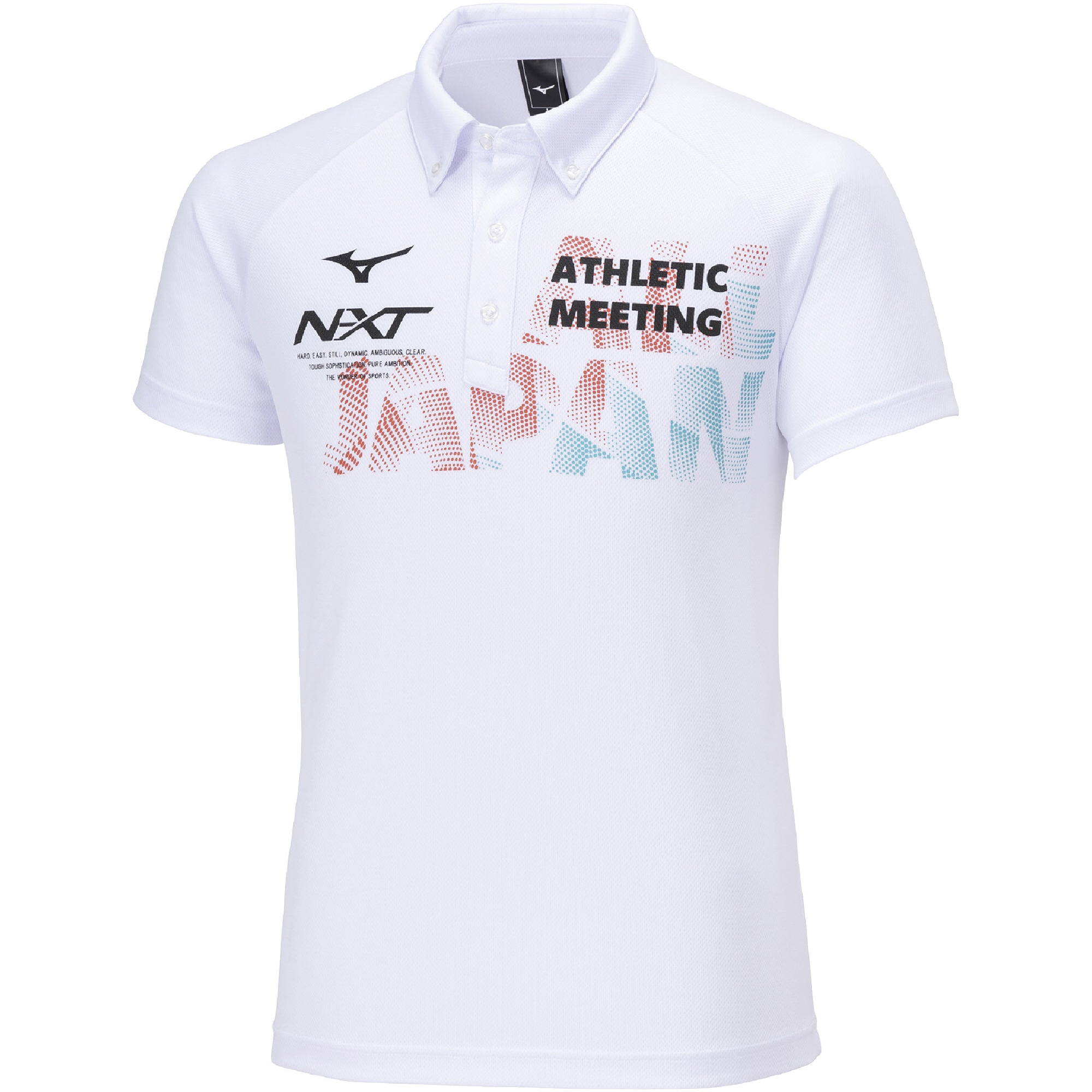 大会記念N-XT ポロシャツ|32JAX303|ミズノトレーニング|トレーニング