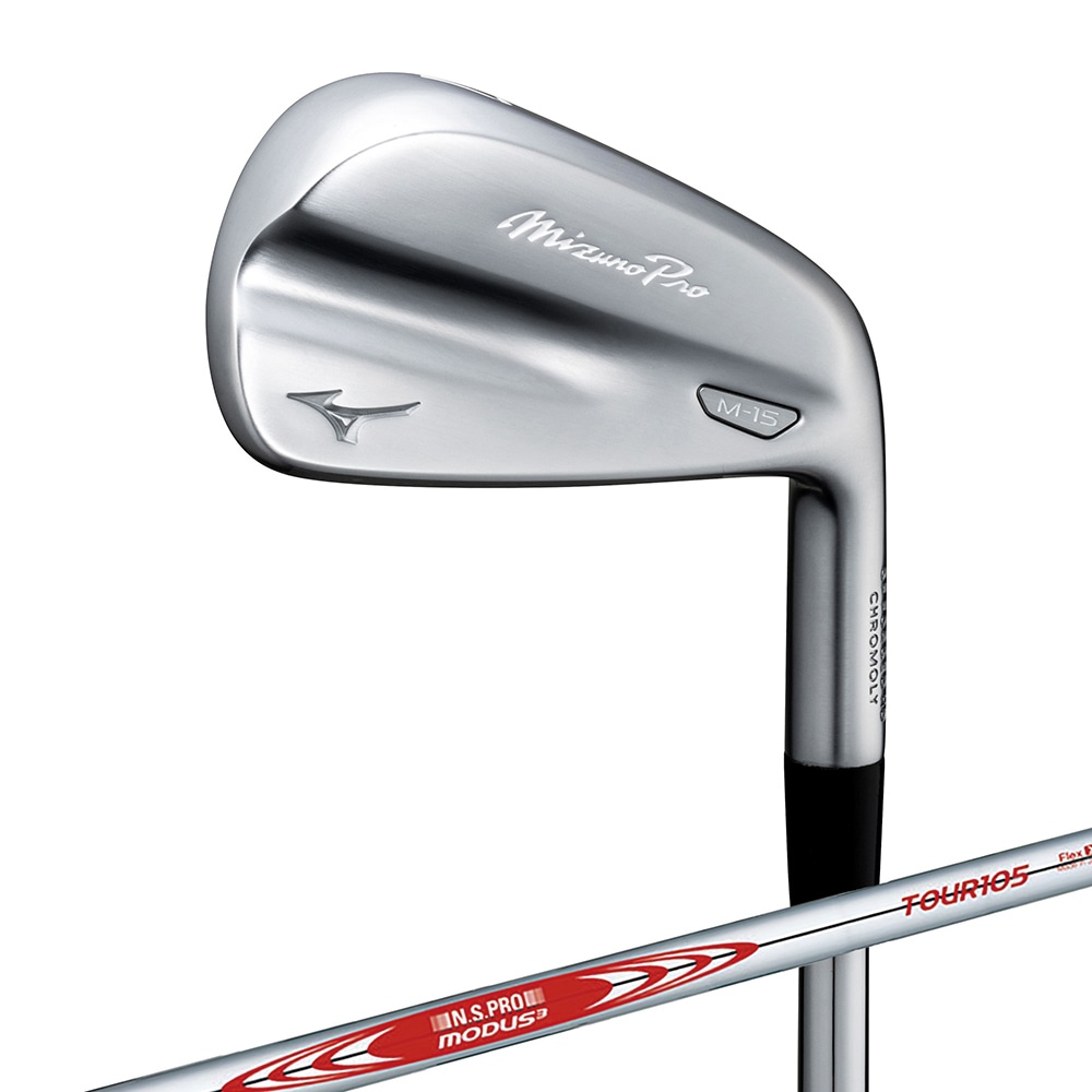 Mizuno Pro M-15 アイアン 6本組(No.5～9、PW)(N.S.PRO MODUS3 TOUR105