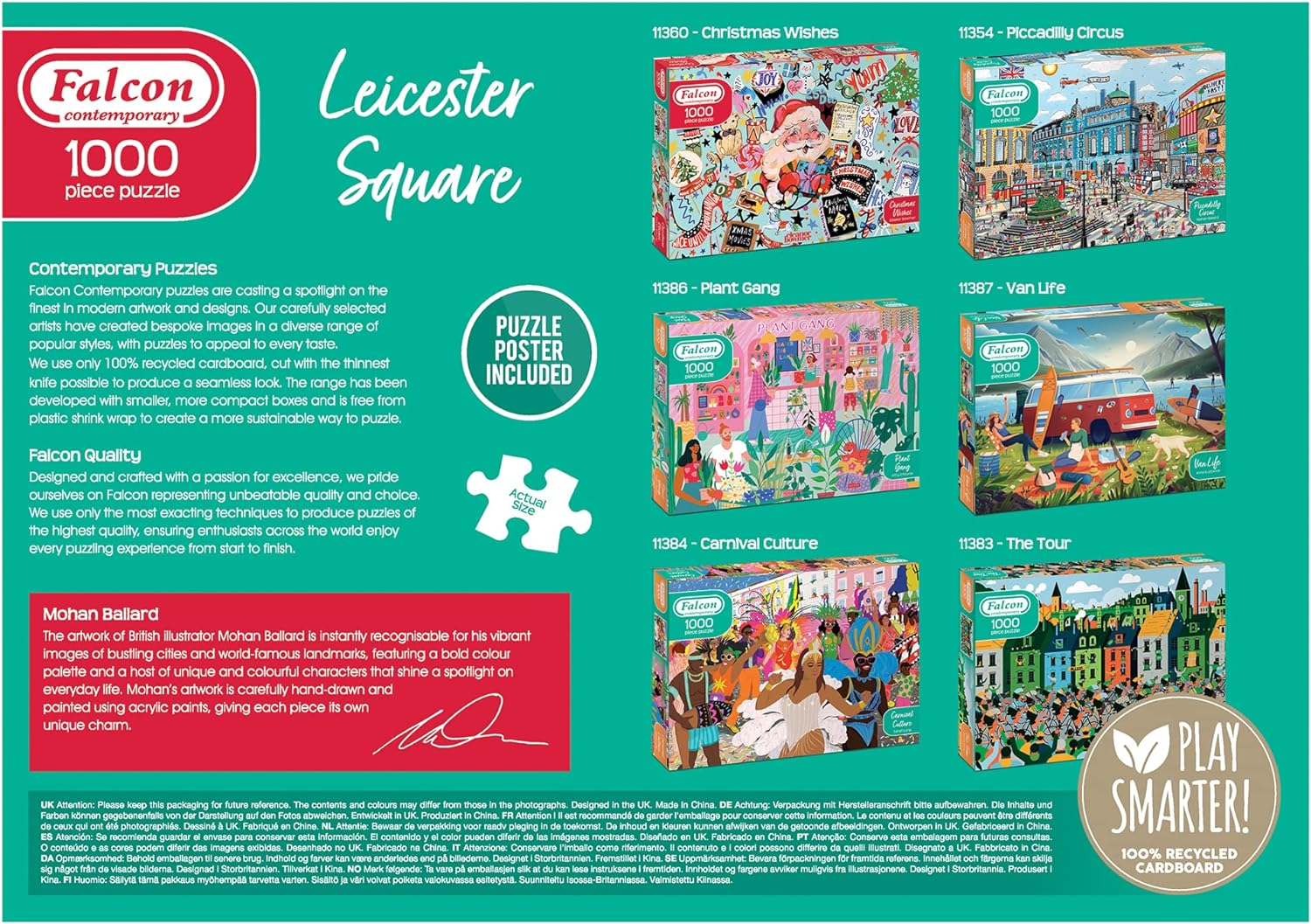 Falcon Contemporary - Leicester Square (1000 pieces) - Jumboplay.com
