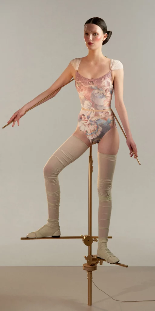 Cross-back-sleeveless-leotard-