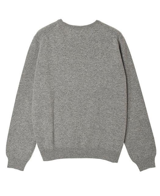 Cashmere CREW NECK SWEATER 12 GAUGE – Kamakura Shirts Global
