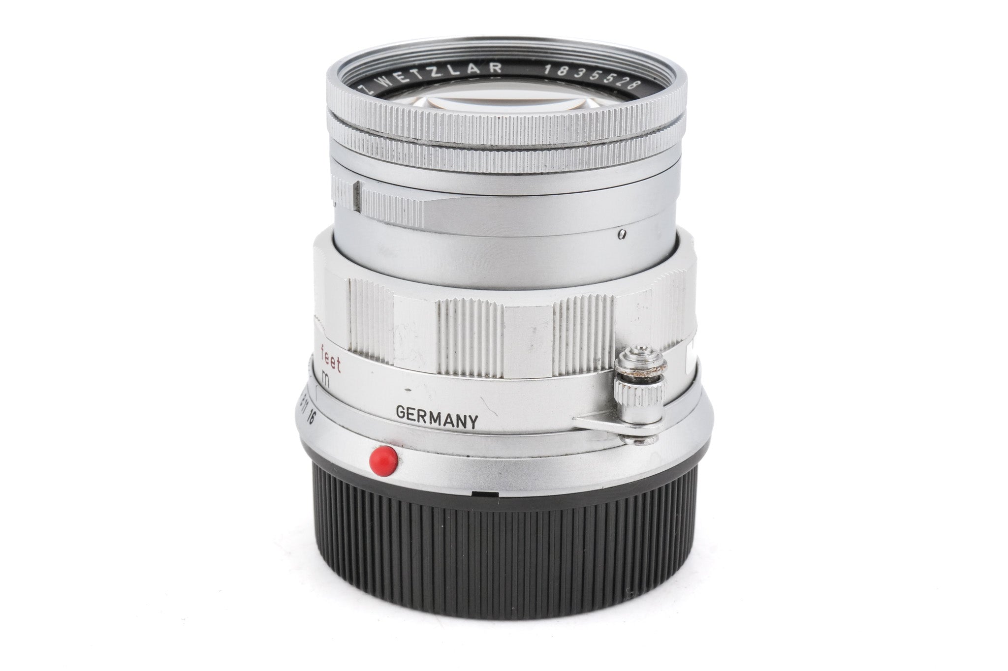 Leica 50mm f2 Summicron (Type II) (Silver, SOOIC-MS / SOSIC