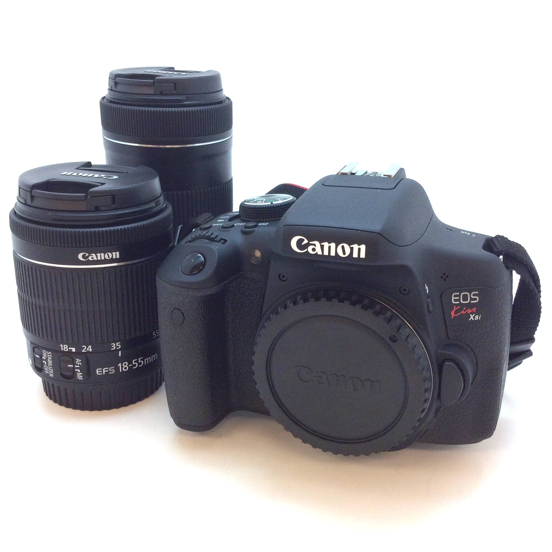 CANON「EOS kiss x8i ダブルズーム 一眼レフカメラ」を買取させて頂き