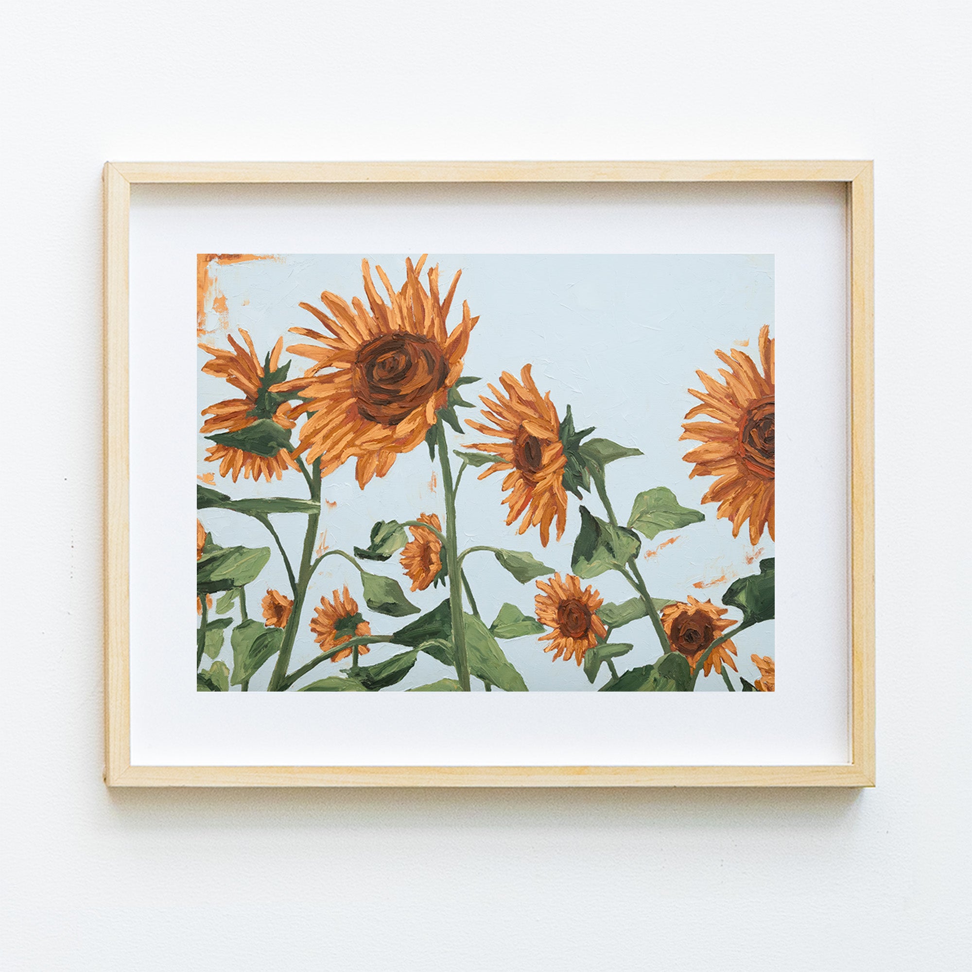 Sunflowers Dancing with the Breeze Print – Katelynne Rose Art