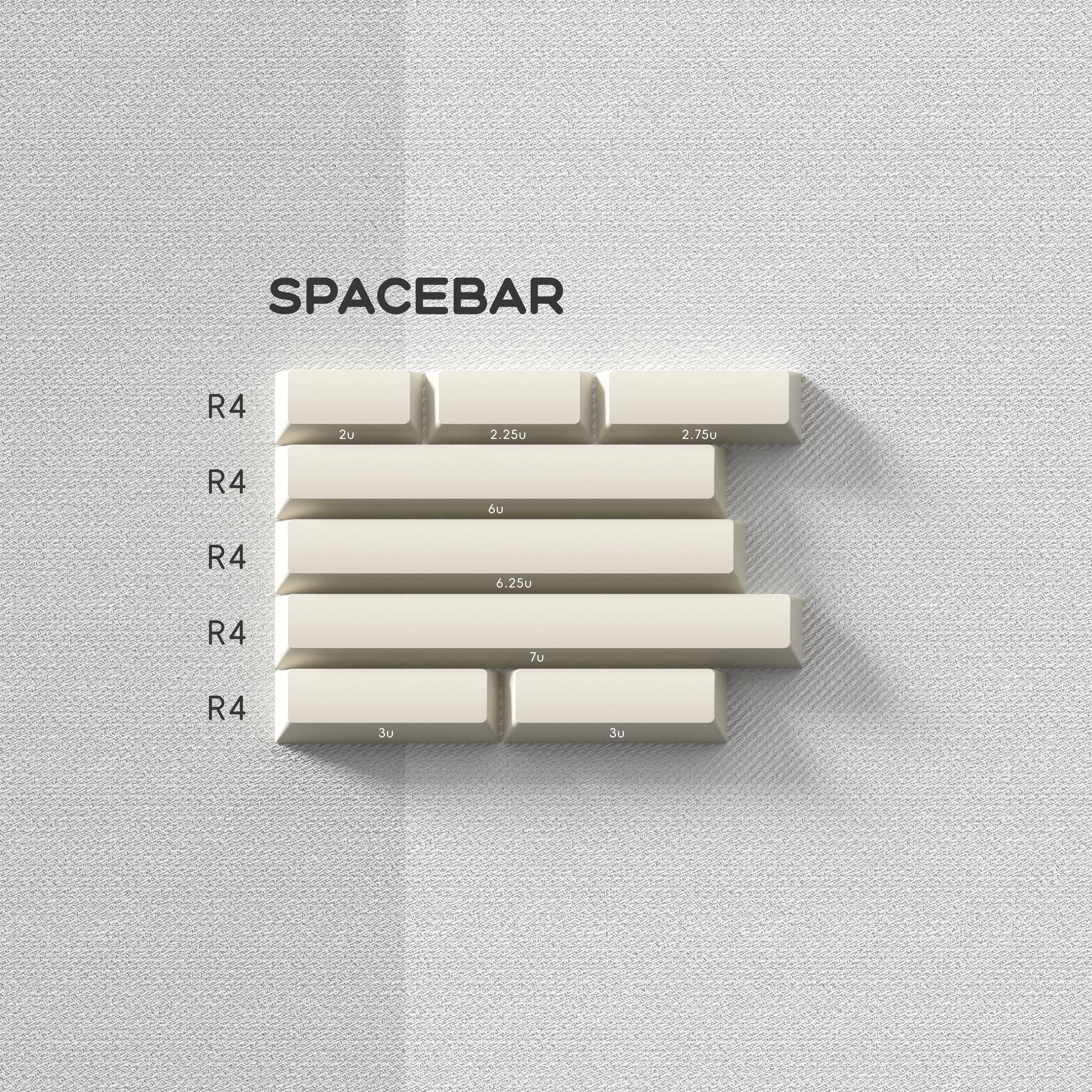 PBTfans Pastel gray – KBDfans® Mechanical Keyboards Store