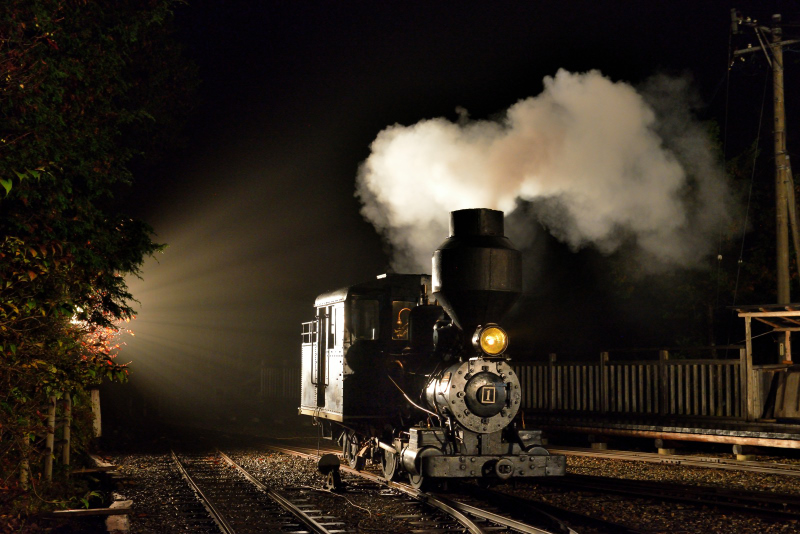 木曽 赤沢森林鉄道の蒸気機関車