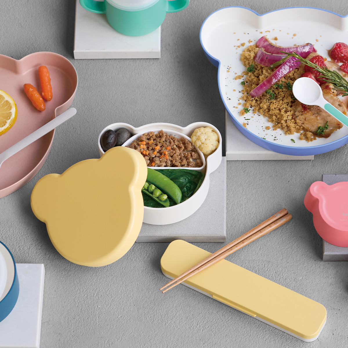 tak｜キッズディッシュ ランチカトラリーセット | KONCENT Web shop