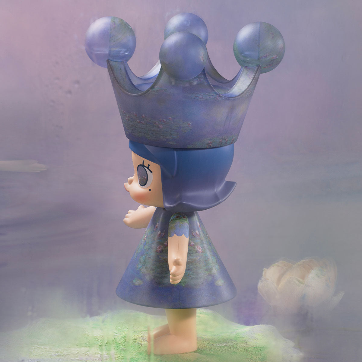 Pop Mart MEGA ROYAL MOLLY 400% Monet-Les Nymphéas – Kouhigh Toys