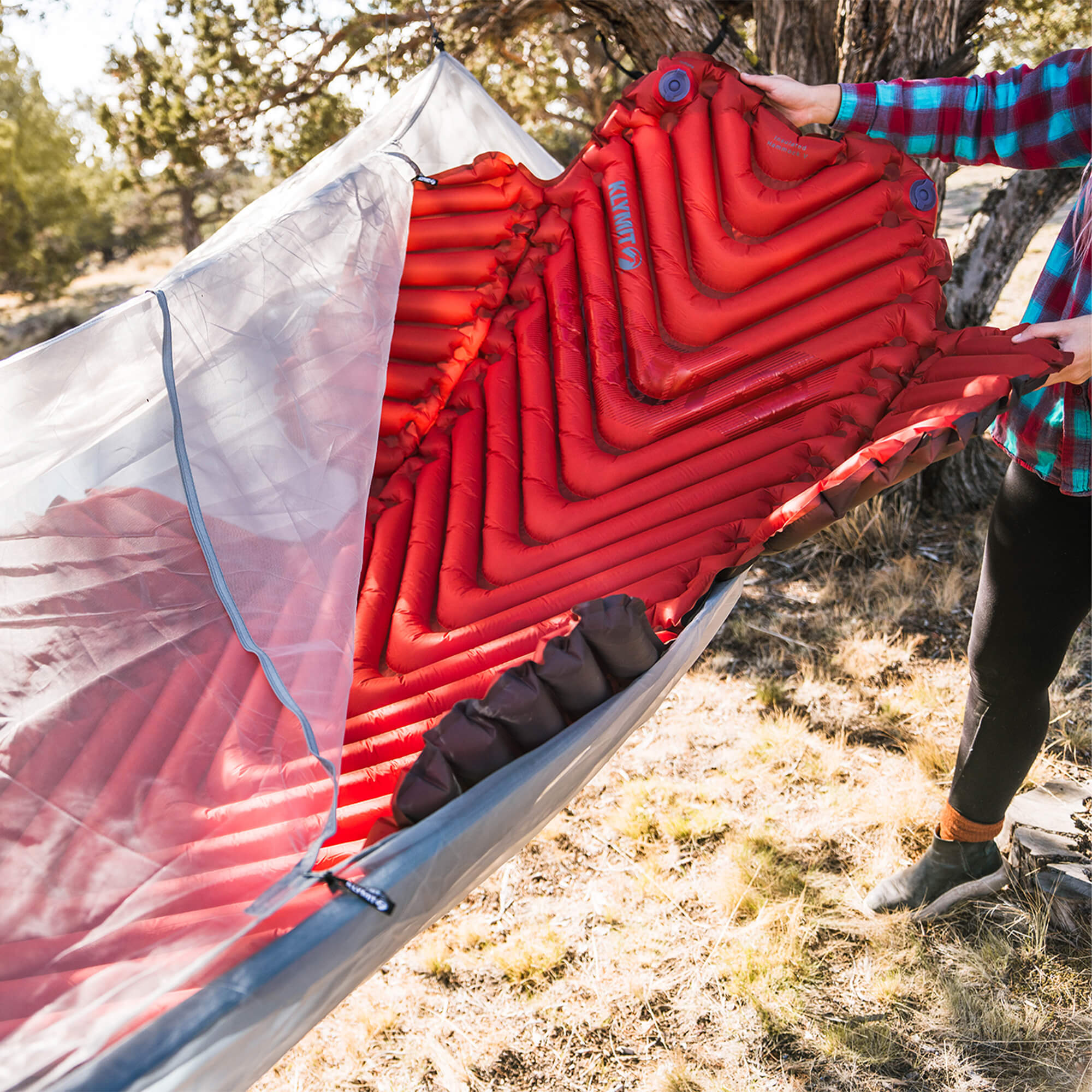 Insulated Hammock V™ Sleeping Pad | Klymit® – Klymit