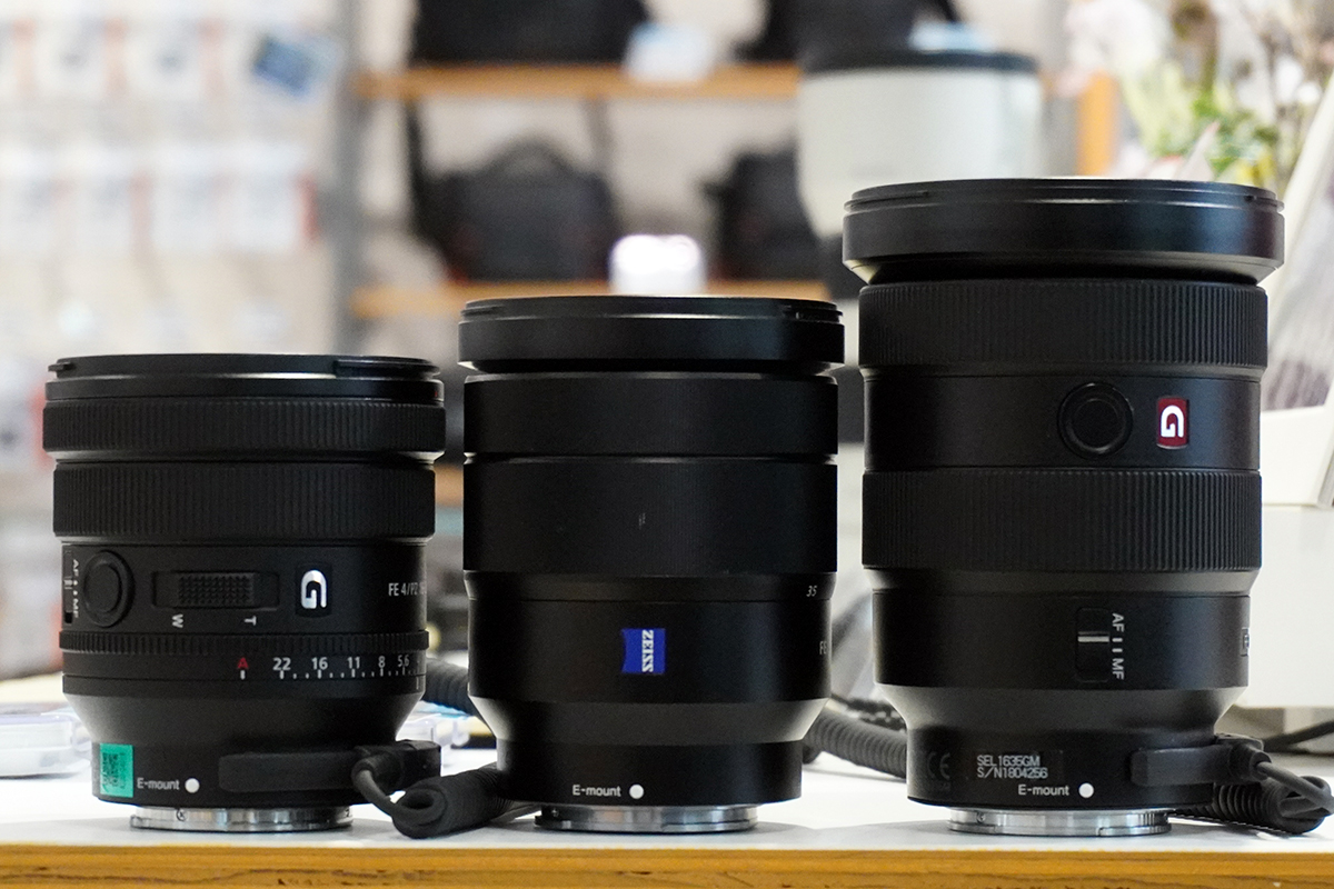FE PZ 16-35mm F4 G「SELP1635G」をソニーストアで触ってきたレビュー