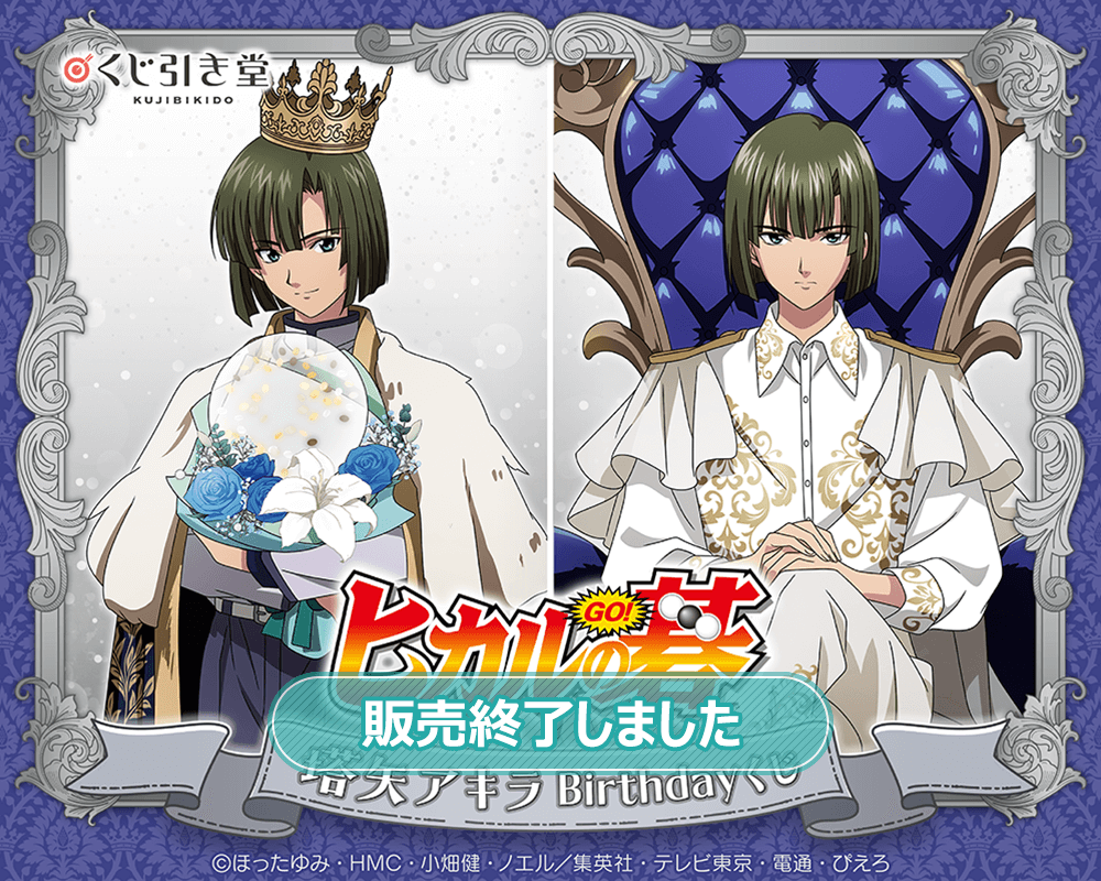 TVアニメ「ヒカルの碁」塔矢アキラBirthdayくじ | くじ引き堂