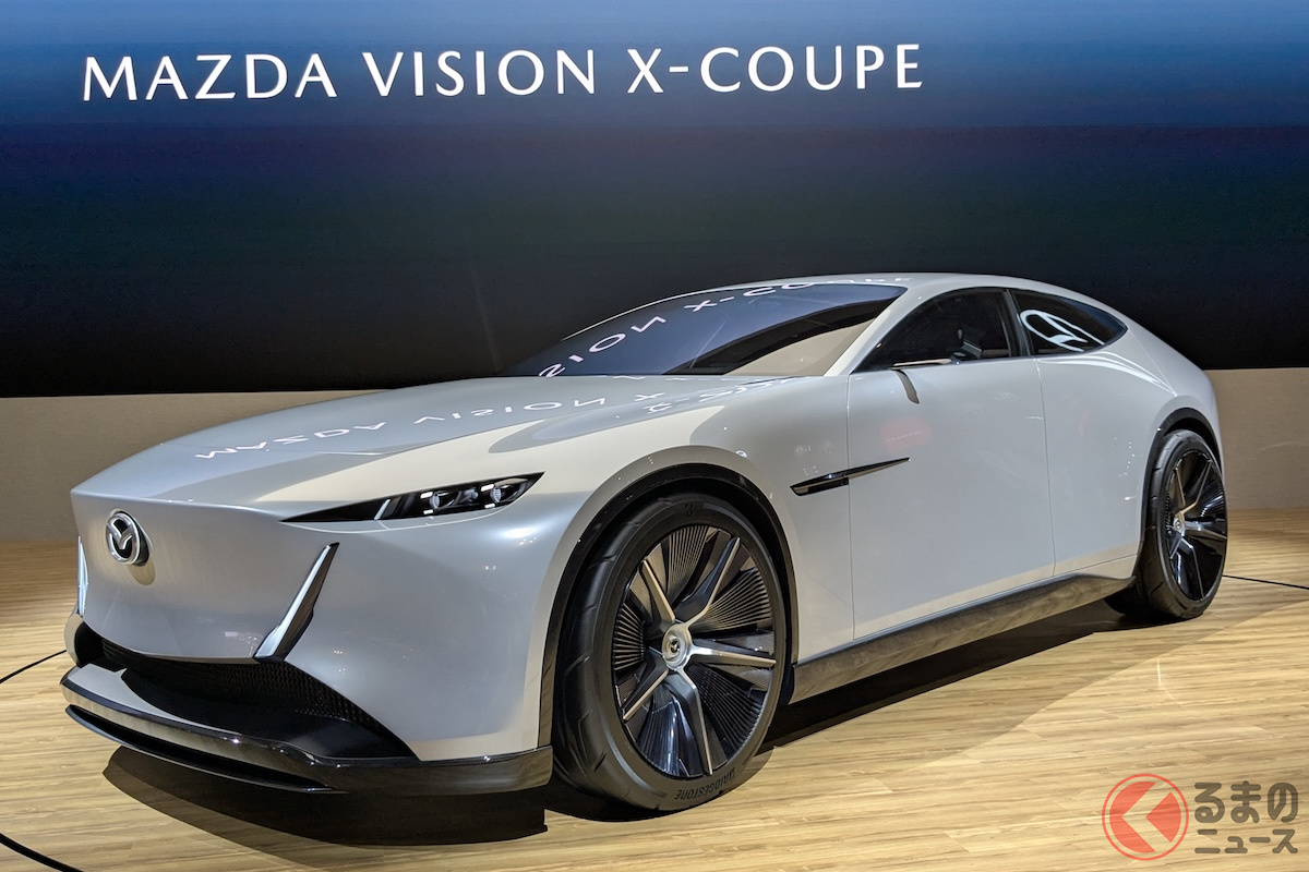 マツダが「VISION X-COUPE」を世界初公開！ 「2ローター・ロータリー