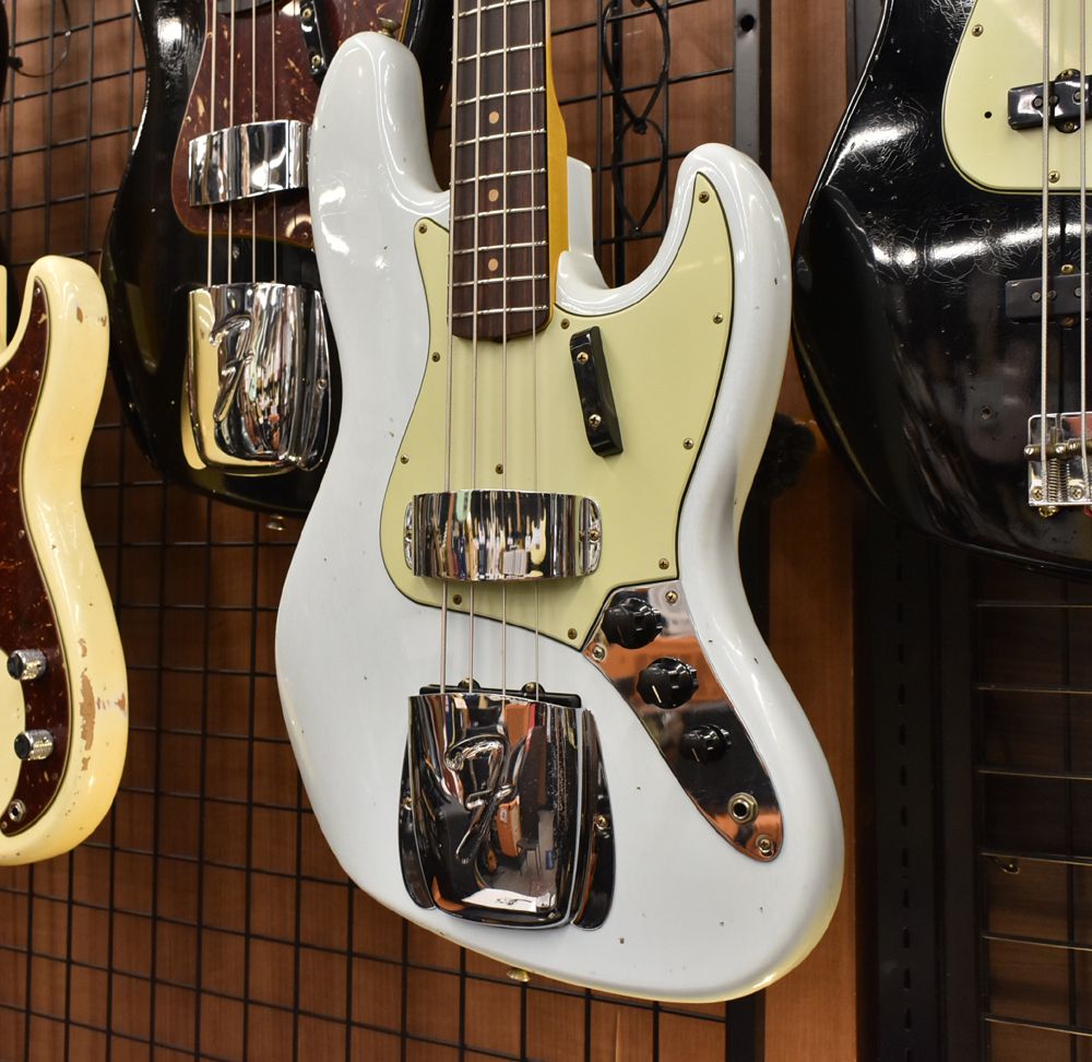 1963 Jazz Bass Journeyman Relic -Faded Sonic Blue- #CZ572702