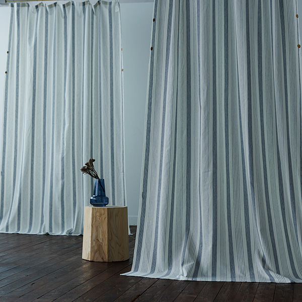 自然素材 カーテン ナグ うすぐもり 麻100% - ナチュラルカーテン