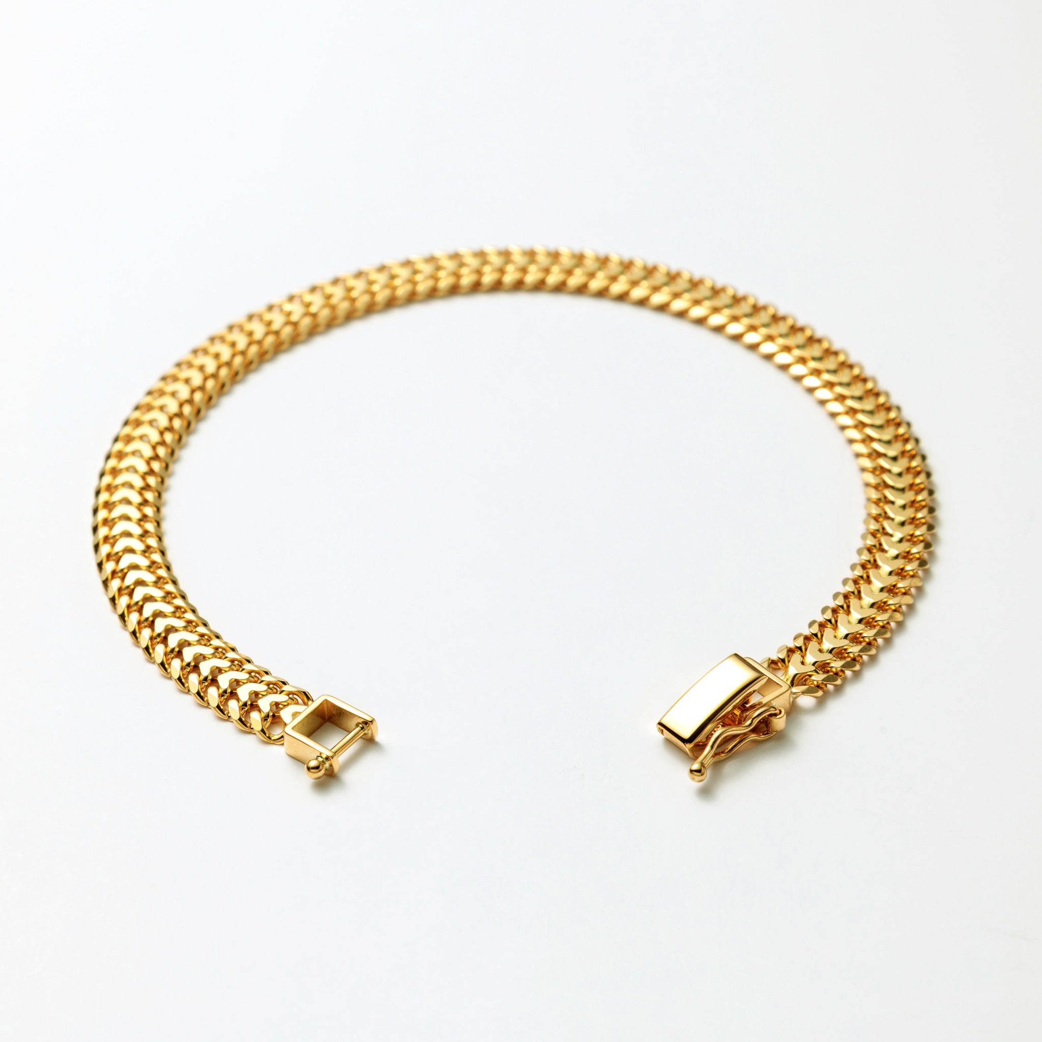 K18 ハートビスマルク ブレスレット 20cm