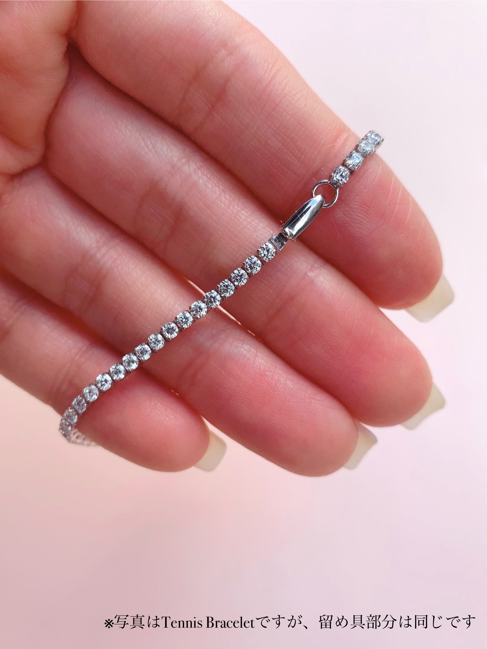 Relaxed Mini Tennis Bracelet (~2ct) | ラボグロウンダイヤモンド