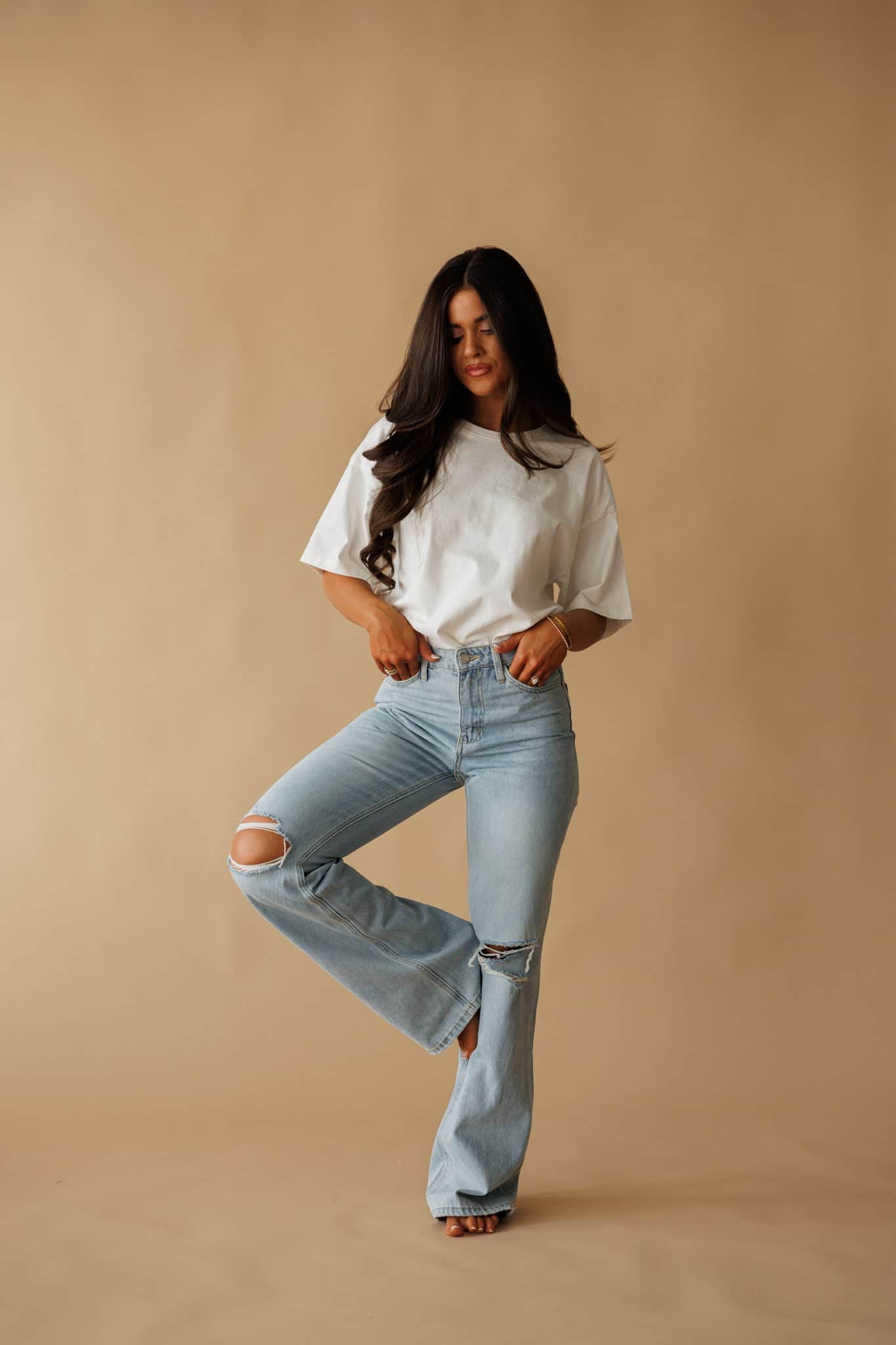 Vintage Flare Pants | High-Rise Flare Jeans | Lane 201