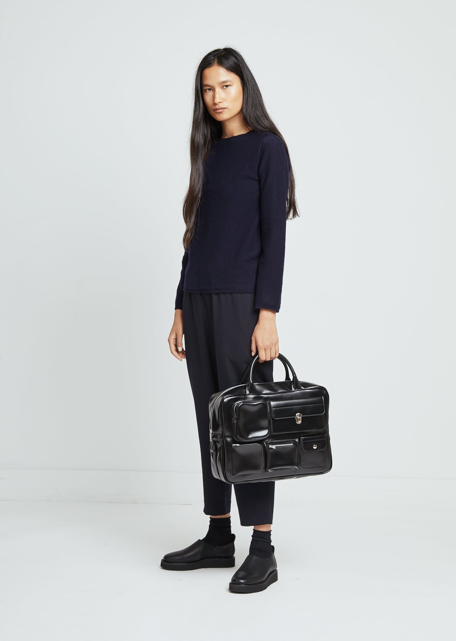 Synthetic Leather Briefcase by Comme des Garçons Comme des Garçons