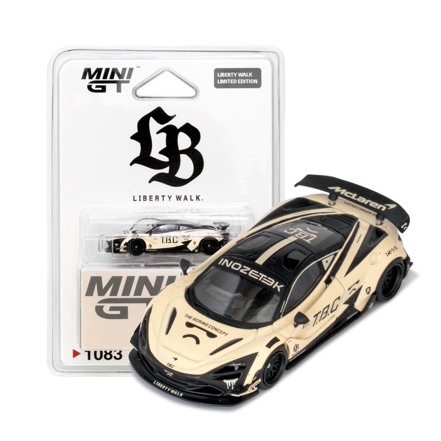 MINI GT 1/64 McLaren 720S LB-Works The Boring Concept/ LB Blister