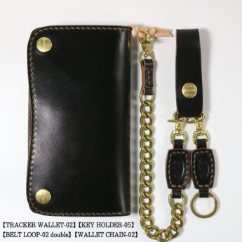 TRUCKER WALLET-02】 | LEATHERWORKSBROTHER