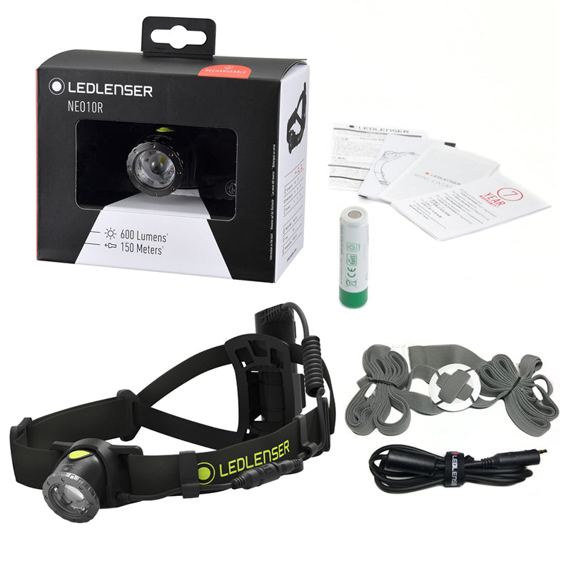 生産終了】Ledlenser NEO10R ｜トレラン用 ヘッドランプ｜レッド