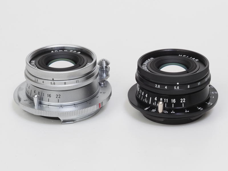 The new Voigtlander HELIAR 40mm f/2.8 Aspherical lens for VM and