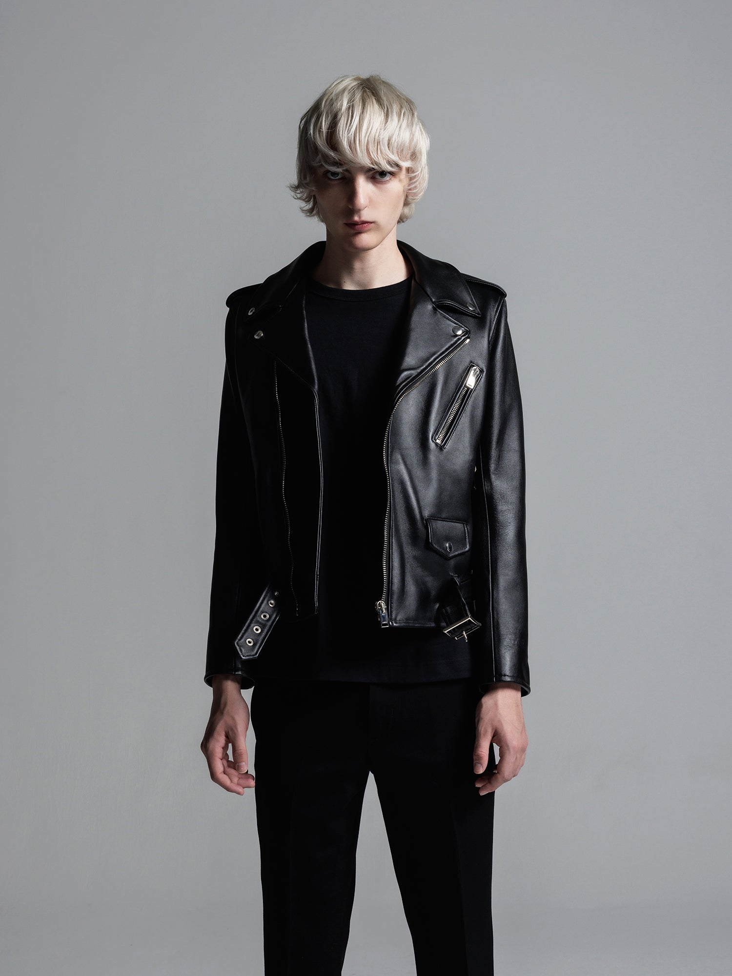 LAMB LEATHER W-RIDERS JACKET | ラムレザーダブルライダース