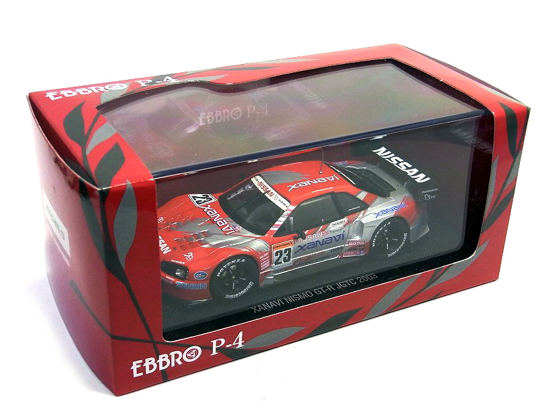 XANAVI NISMO GT-R #23 JGTC 2003【EBBRO P-4】 : [限] 期間限定ですっ