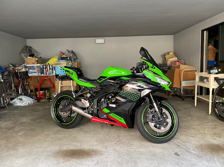 MPVのNinja ZX-25R・M style秋オフ・マキノピックランド・ジェラート