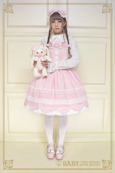 Ribbon Scallop JSK (2023) by Baby, the Stars Shine Bright