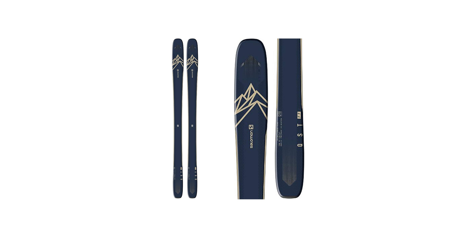 Amazon | Salomon N QST 99 スキー - ダークブルー 188 | SALOMON