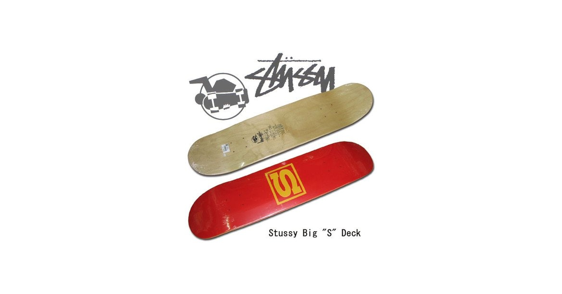 Amazon | STUSSY ステューシー スケートボードデッキ2012 Stussy BIG